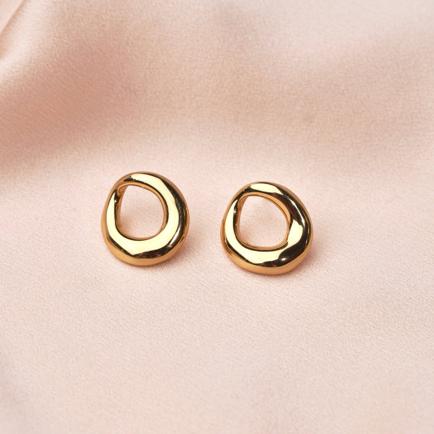 Pendientes redondos curvos de acero inoxidable