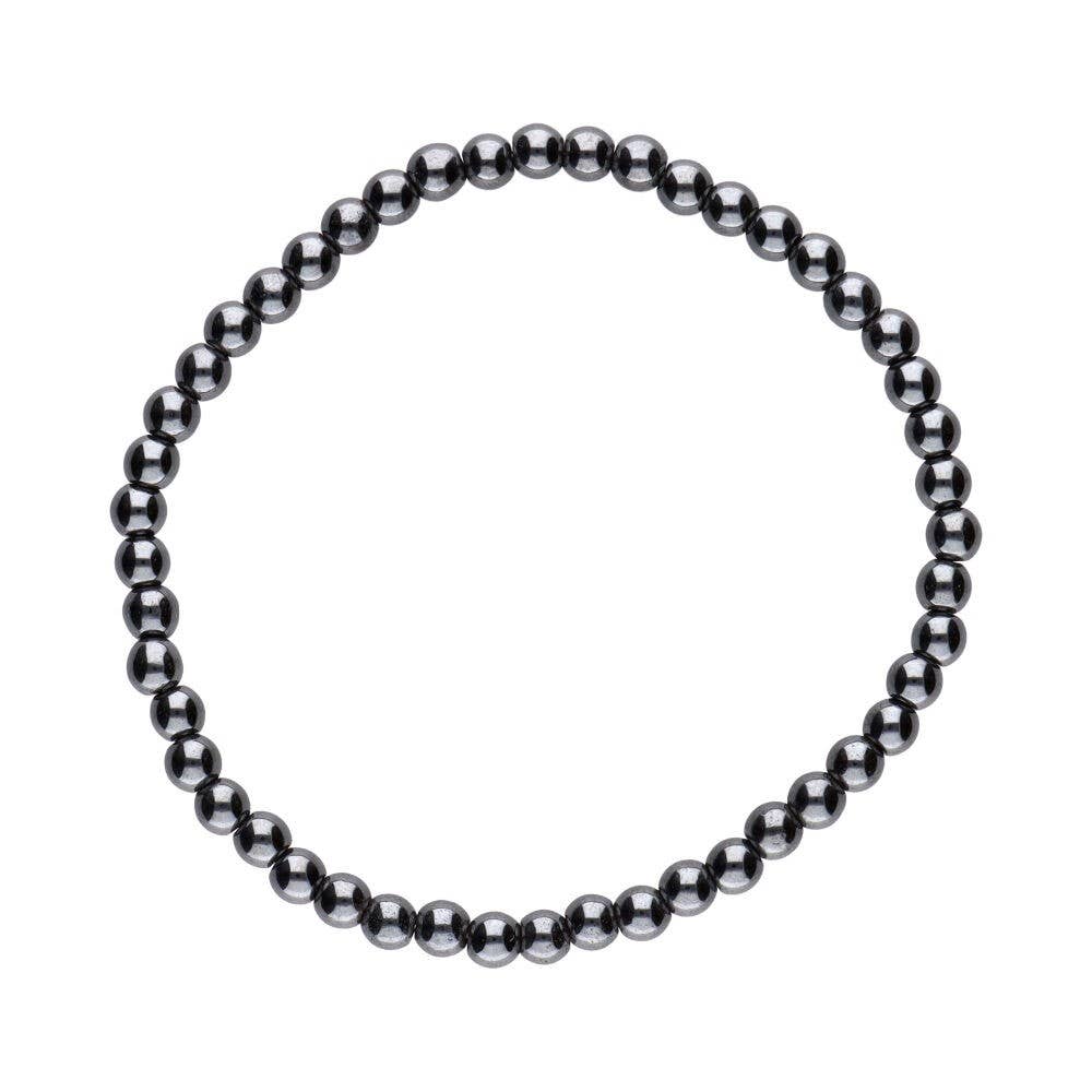 Pulsera de Hematite 4mm