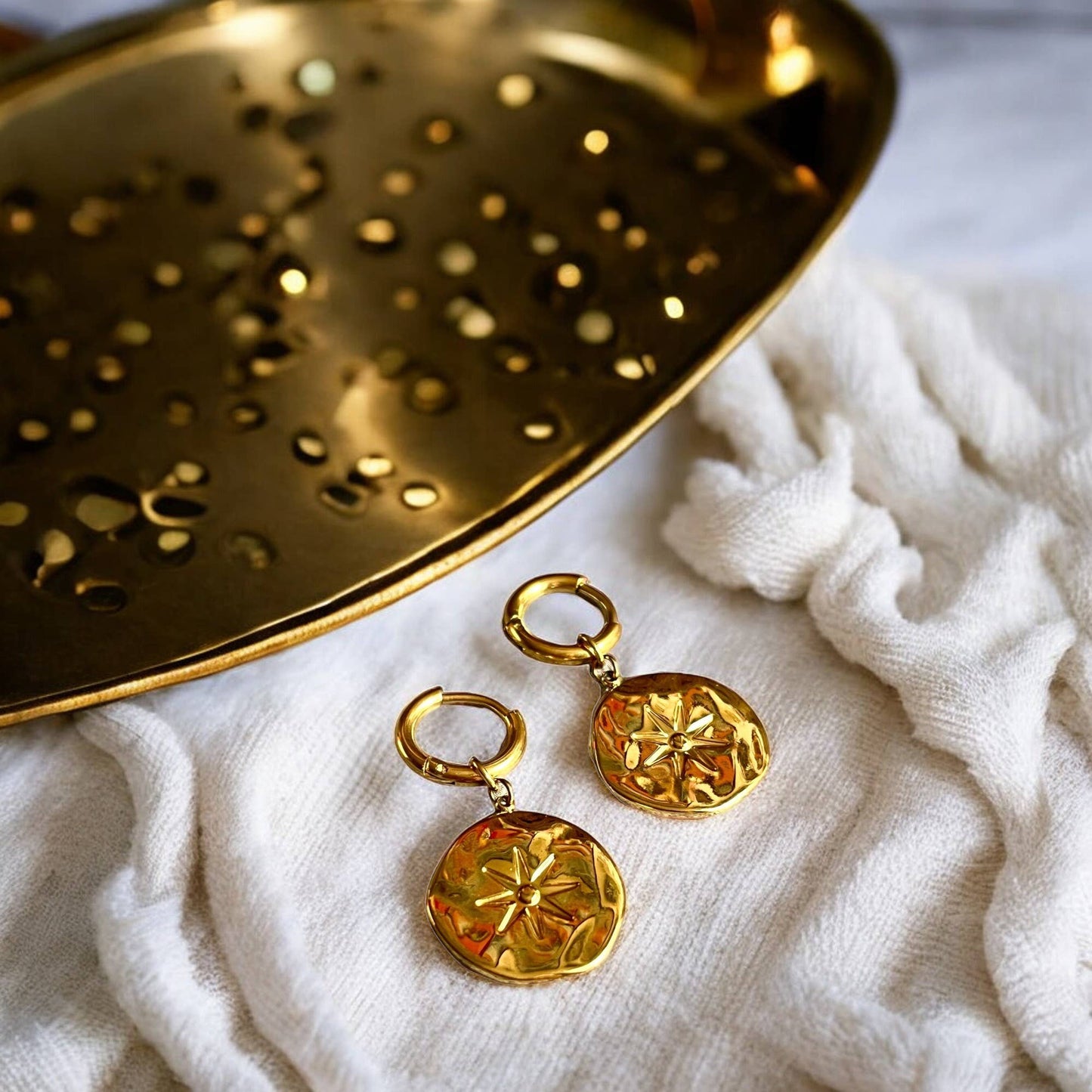 Pendientes de acero inoxidable «PASCALE»