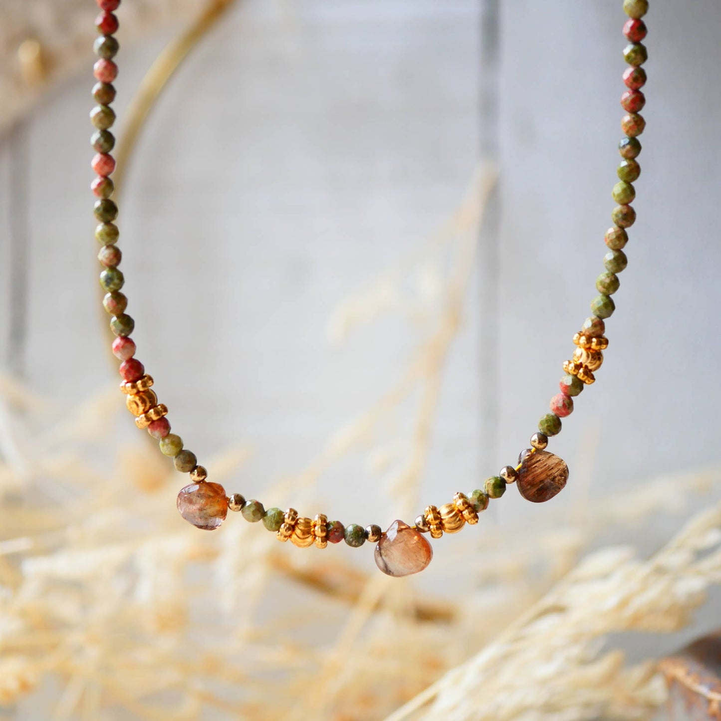 Collar SUMAN - Unakita, Andalusita