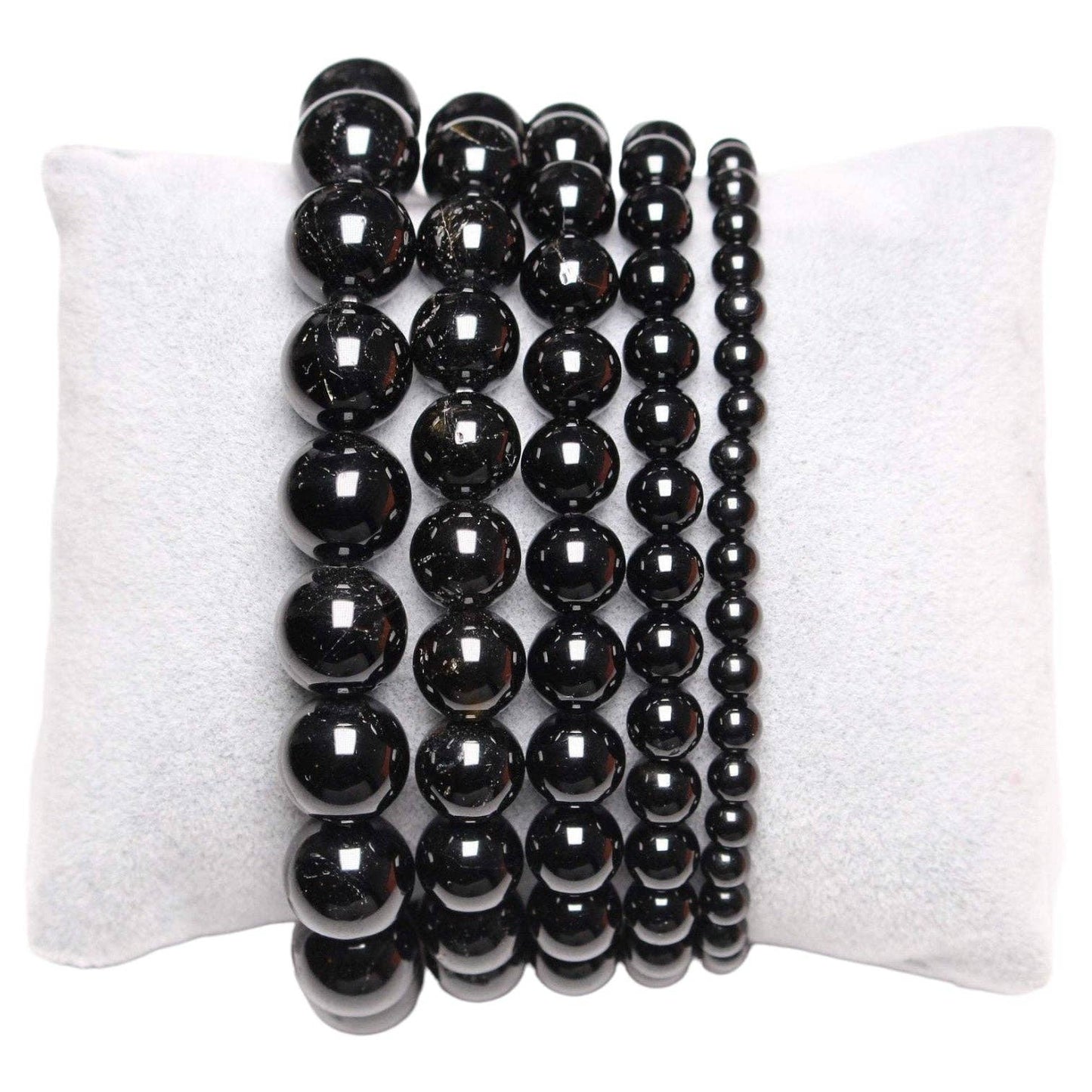 Pulsera de Turmalina Negra Natural – Protección