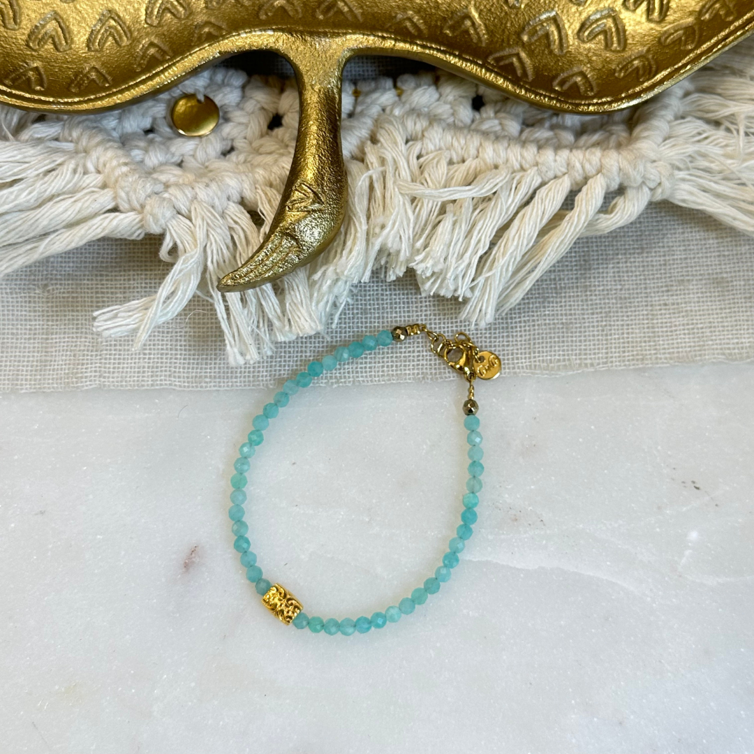 PULSERA LISEA AMAZONITA