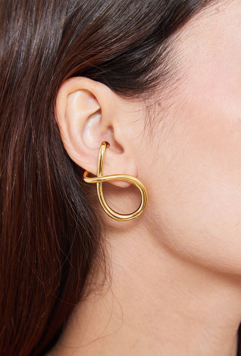Pendientes de acero inoxidable