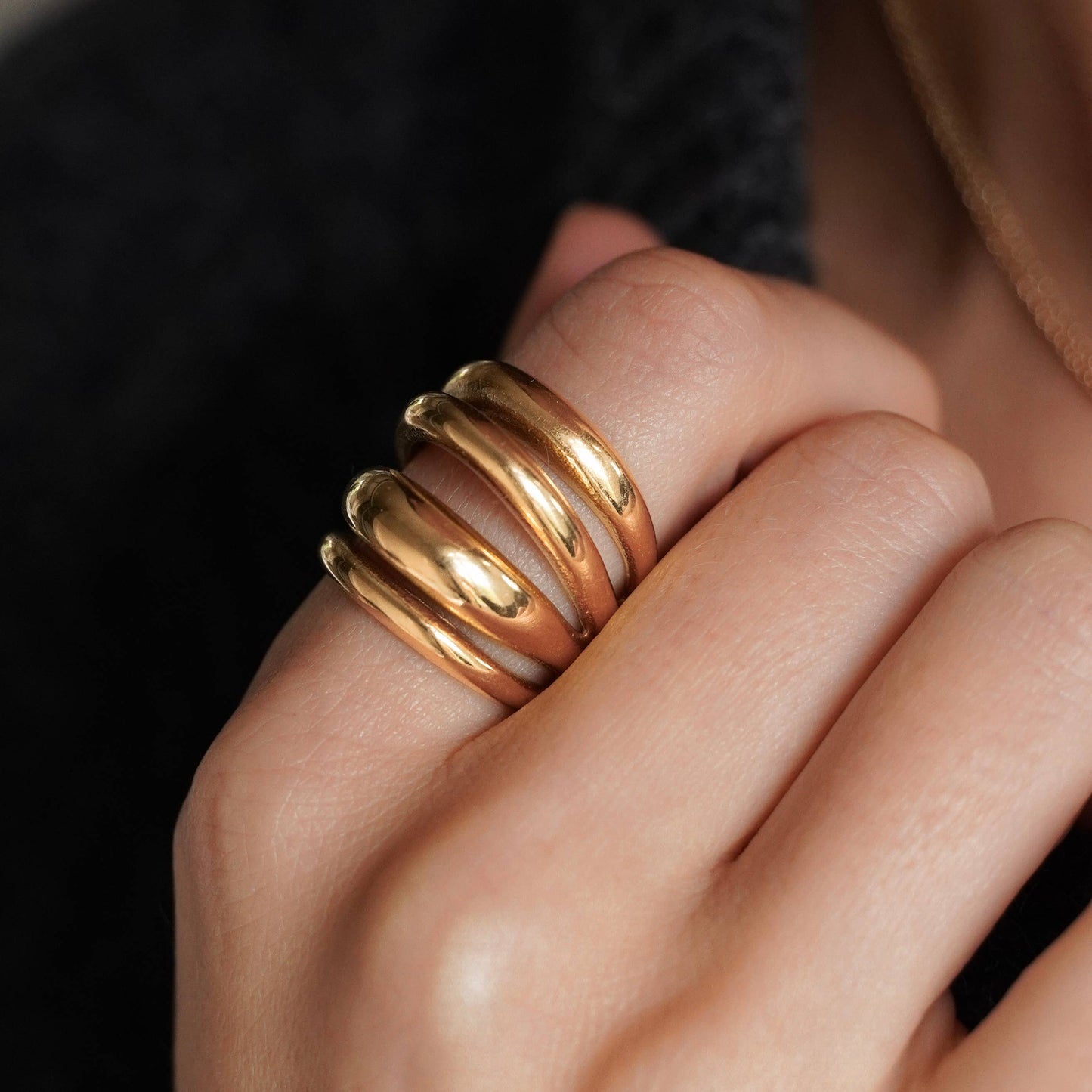 Anillo multihileras de mujer