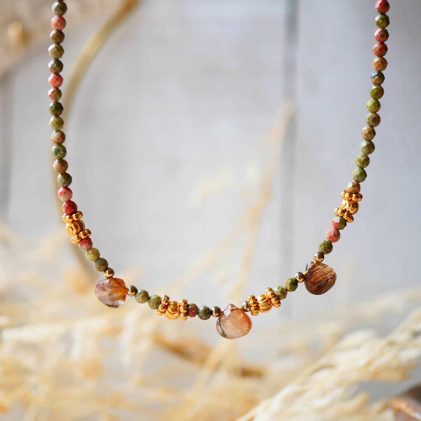 Collar SUMAN - Unakita, Andalusita