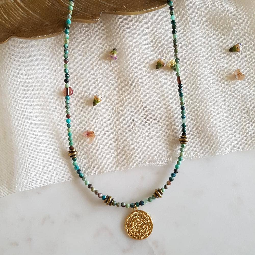 COLLIER ASTREE TURQUESA