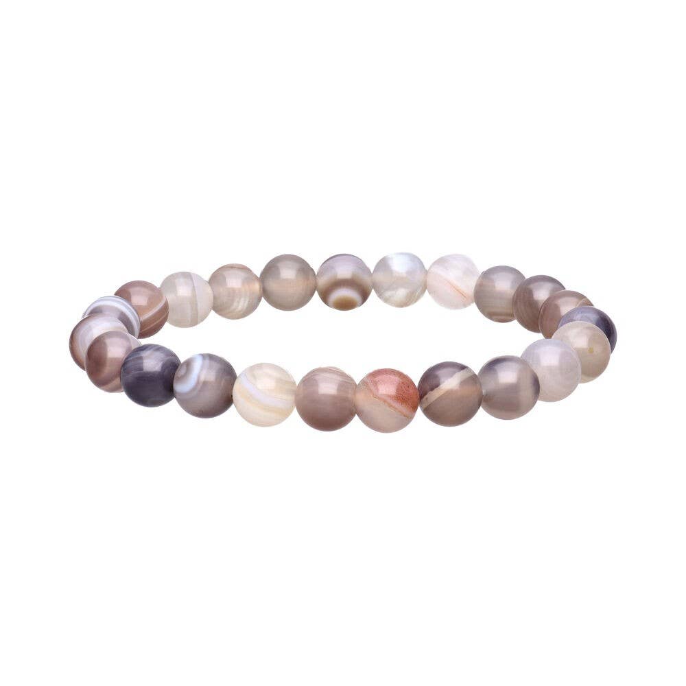 Pulsera de Ágata Botswana 8mm