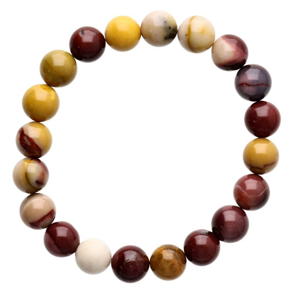 Pulsera de Jaspe Mokaita 10mm