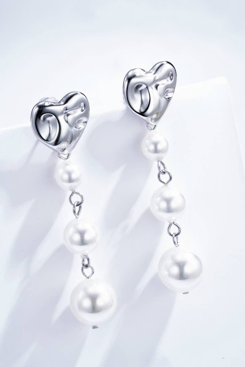 Pendientes de acero inoxidable 124AQ339