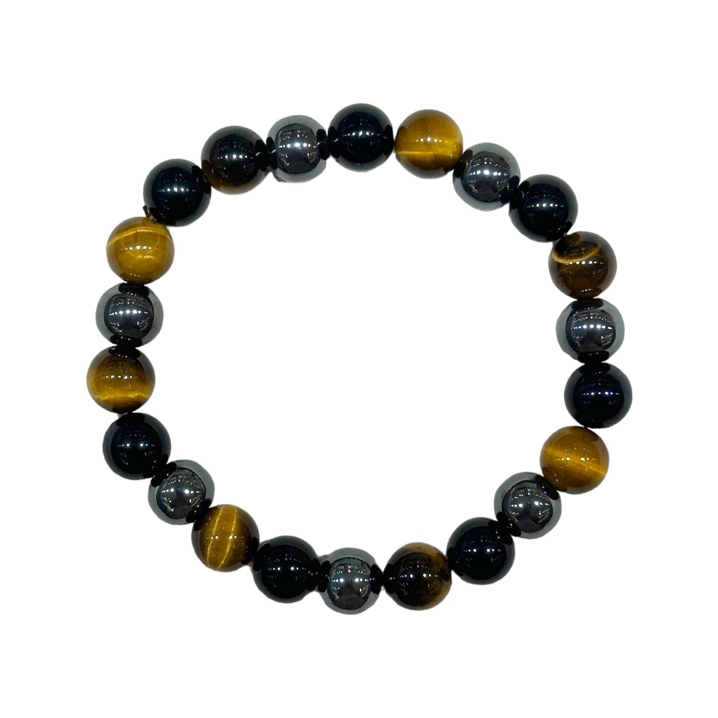 PULSERA TRIPLE PROTECCIÓN PARA HOMBRE