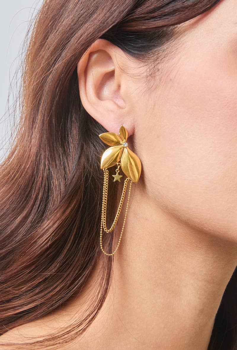 Pendientes de acero inoxidable 124YC19