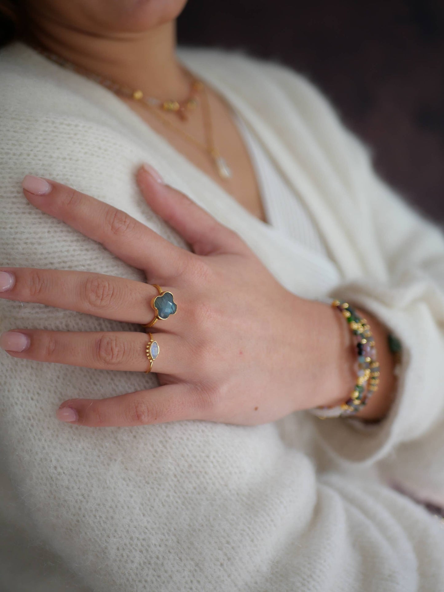 ANILLO SUBHAGYA ELECCIÓN DE PIEDRA