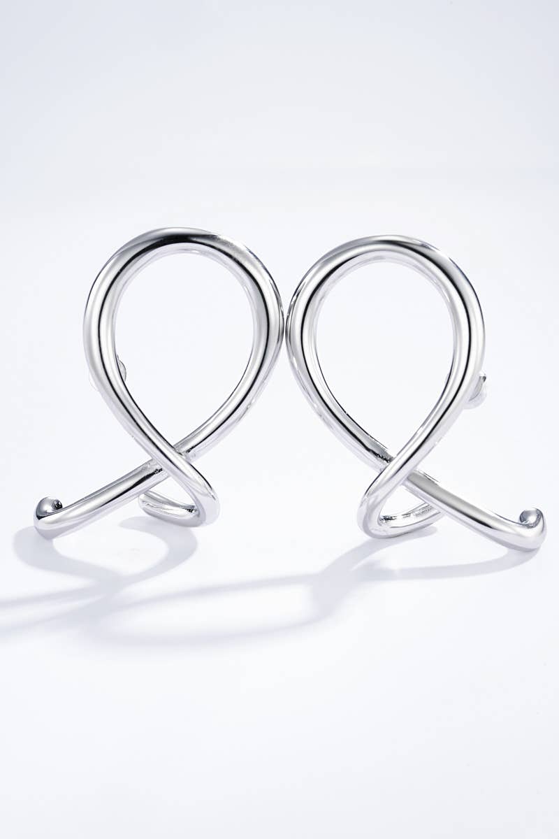 Pendientes de acero inoxidable