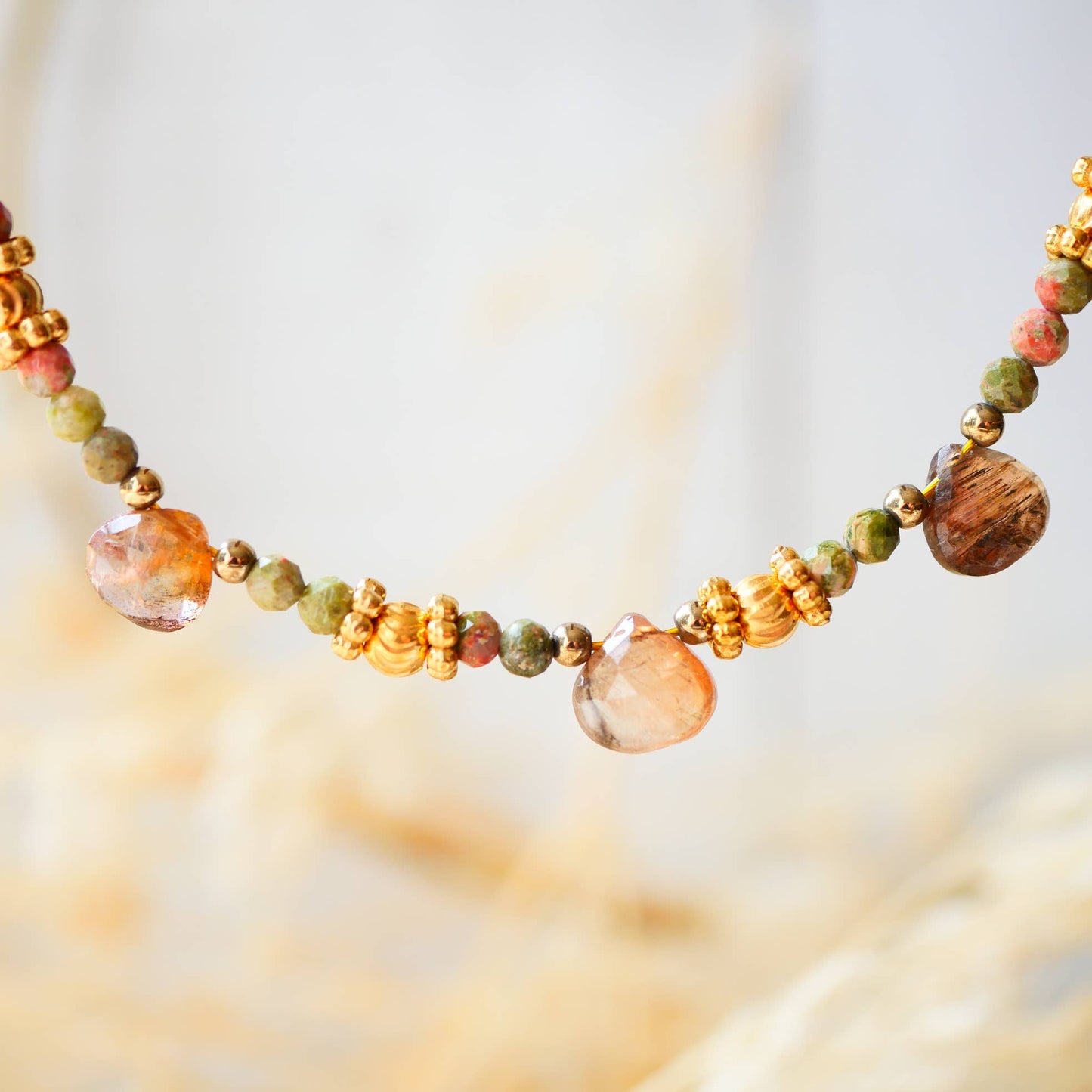 Collar SUMAN - Unakita, Andalusita
