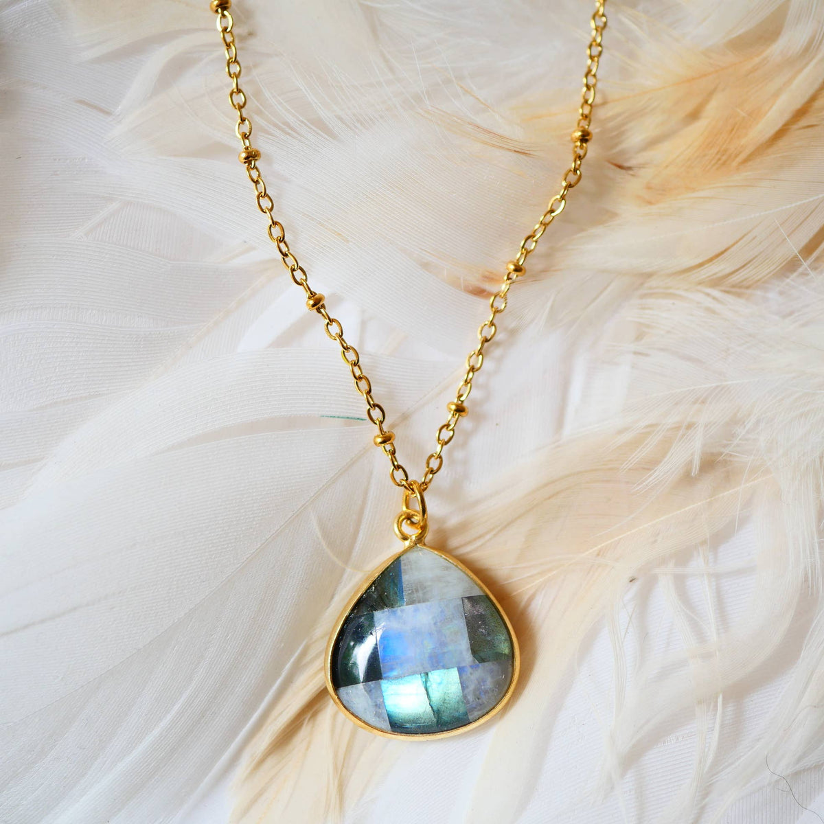COLLAR JUSTINE - elección de piedra natural
