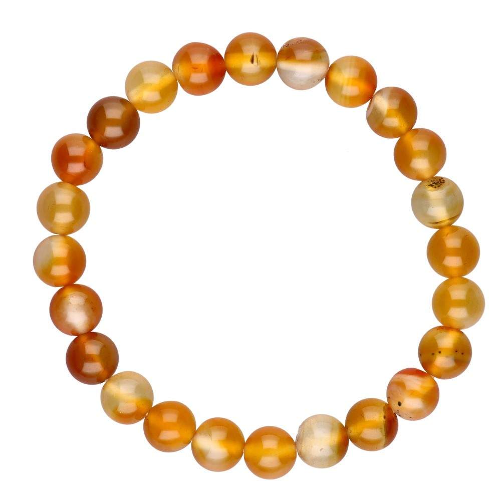 Pulsera de Cornalina 8mm
