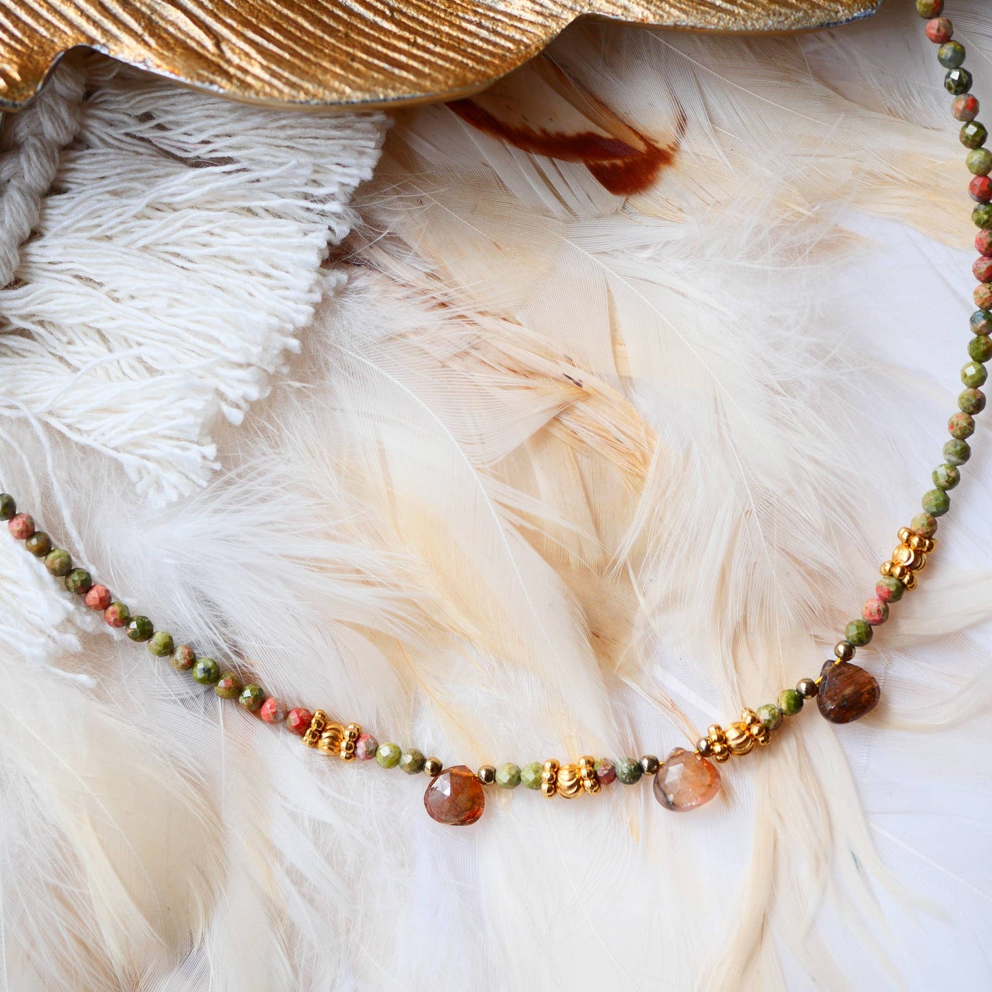Collar SUMAN - Unakita, Andalusita