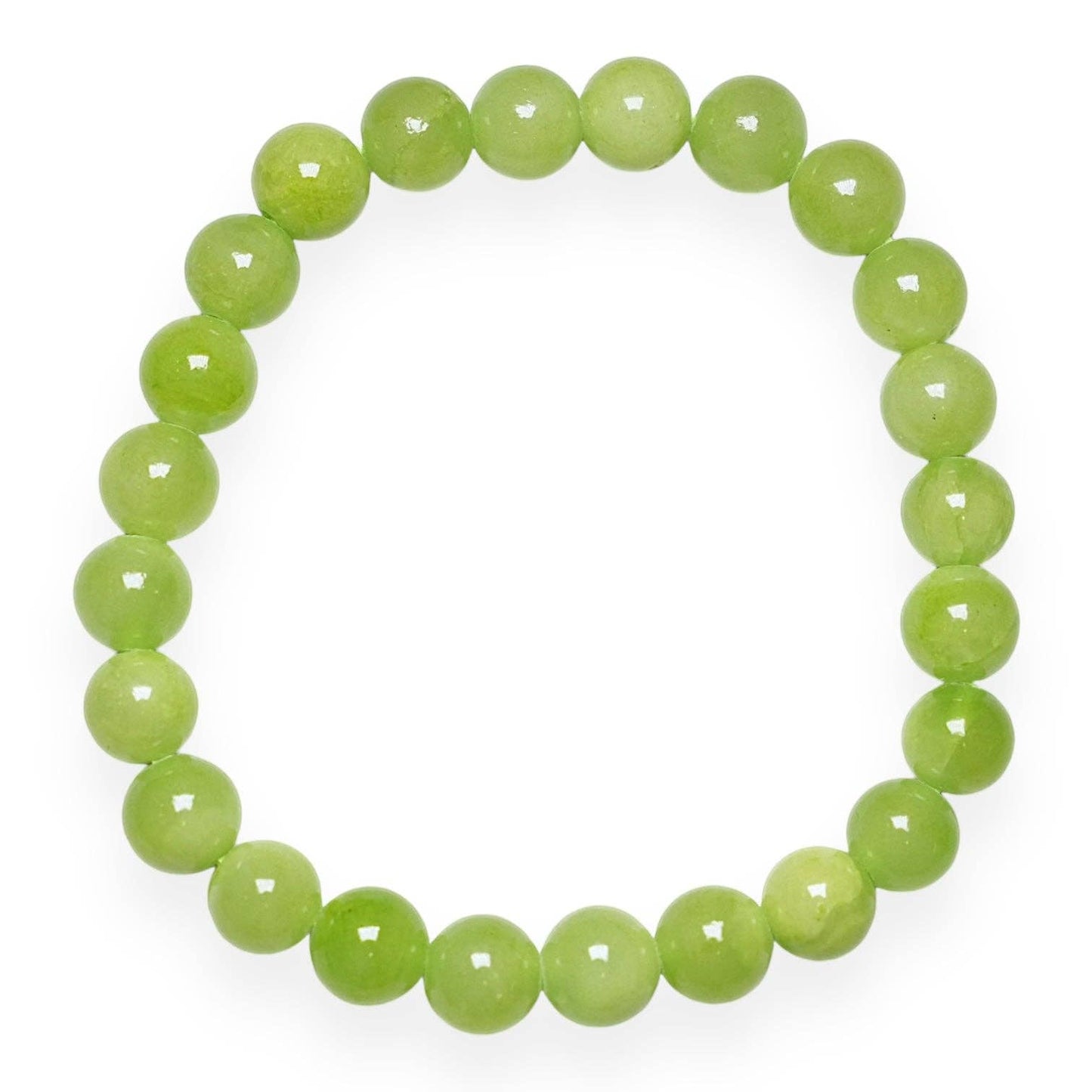PULSERA DE CALCITA VERDE PARA HOMBRE