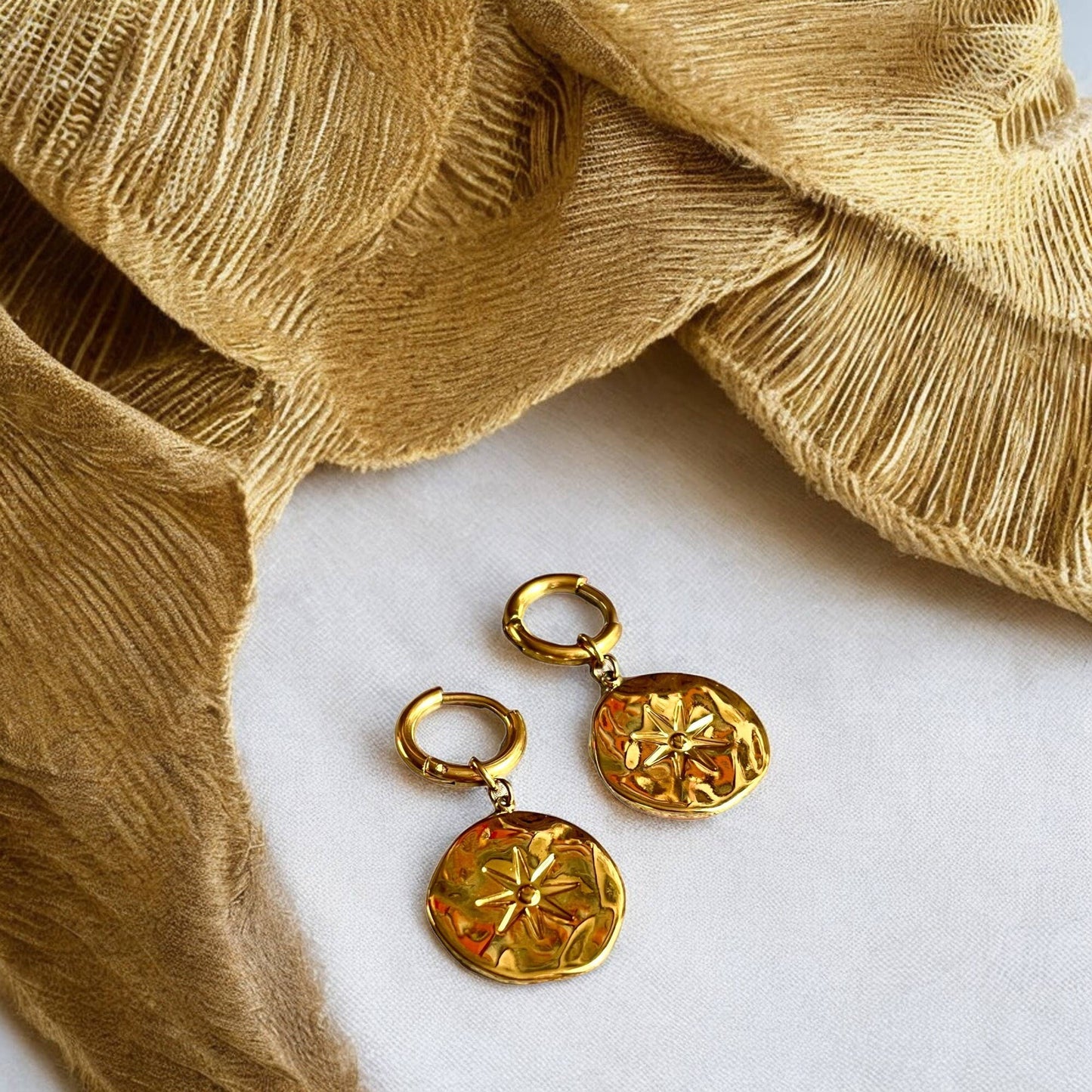 Pendientes de acero inoxidable «PASCALE»