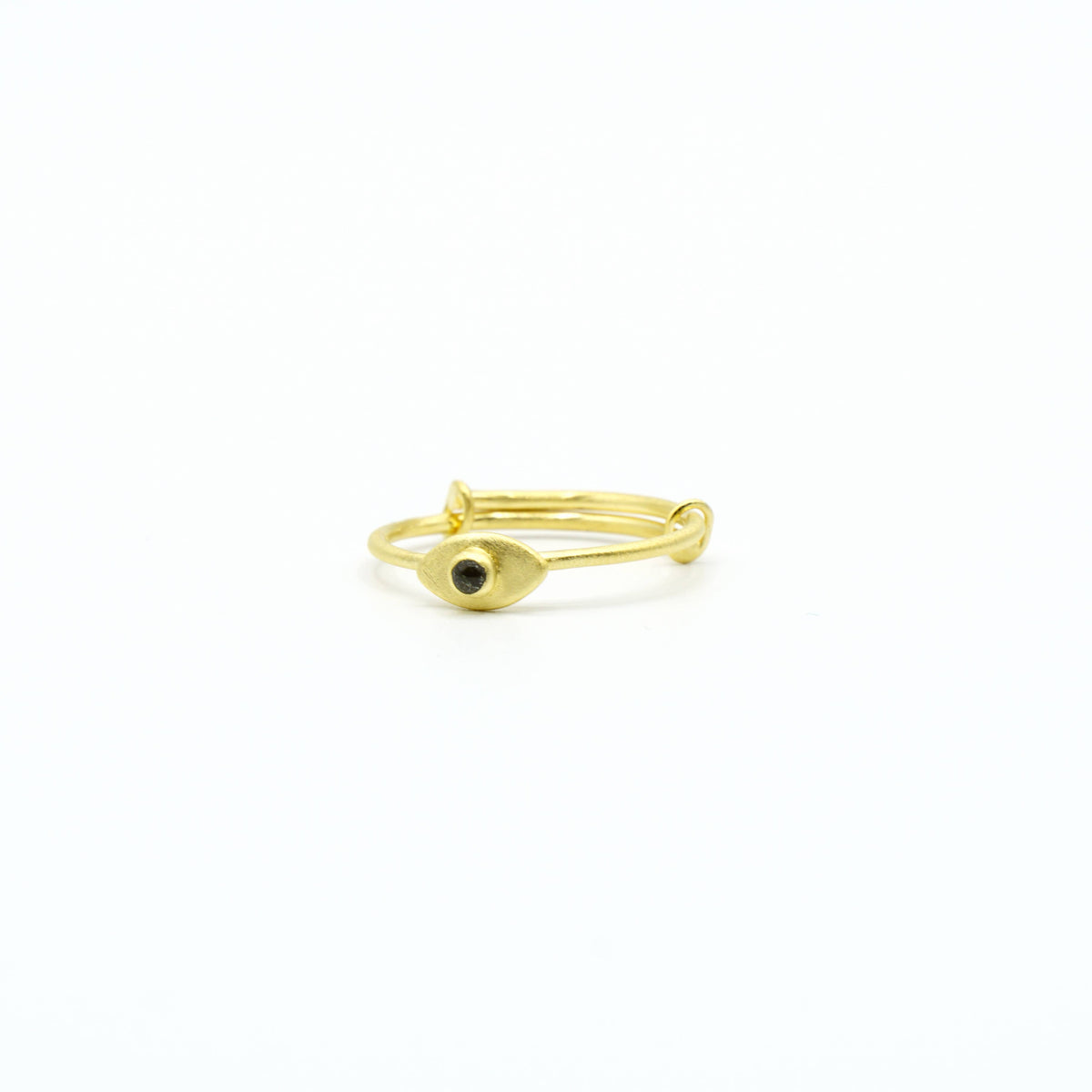 Anillos: Minimalista:Turmalina. Hecho a mano