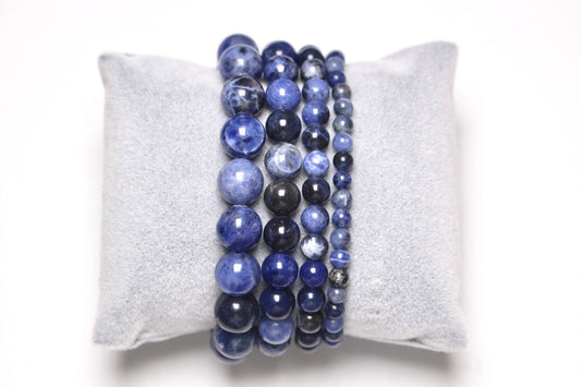 Pulsera de sodalita natural