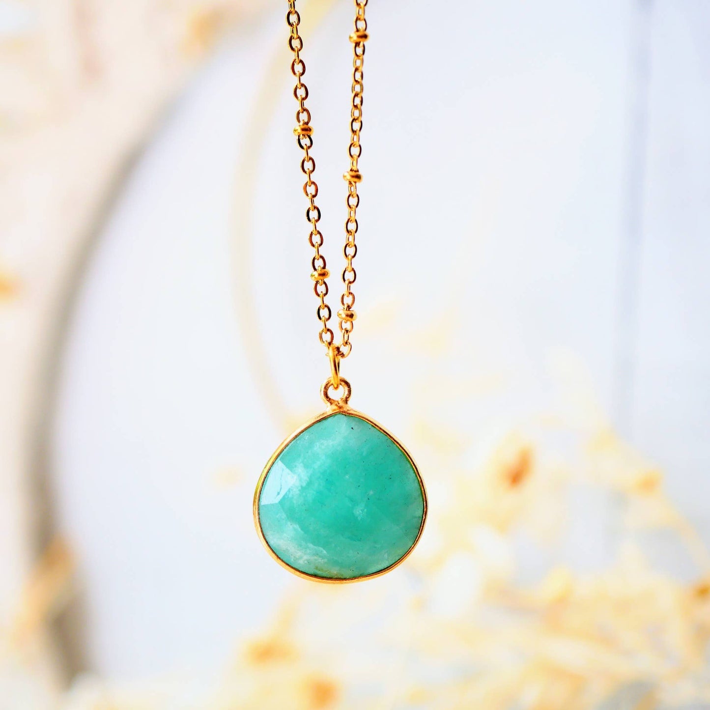 COLLIER JUSTINE - elección de piedra natural