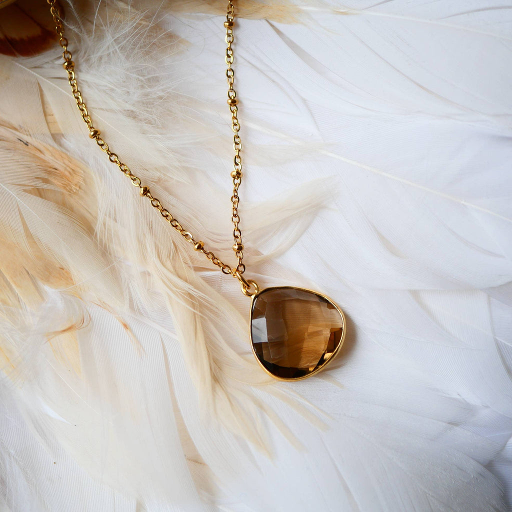 COLLIER JUSTINE - elección de piedra natural