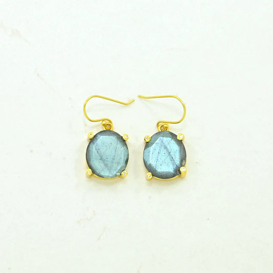 Pendientes Darcy con Labradorita