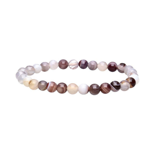 Pulsera de Ágata Botswana 6mm