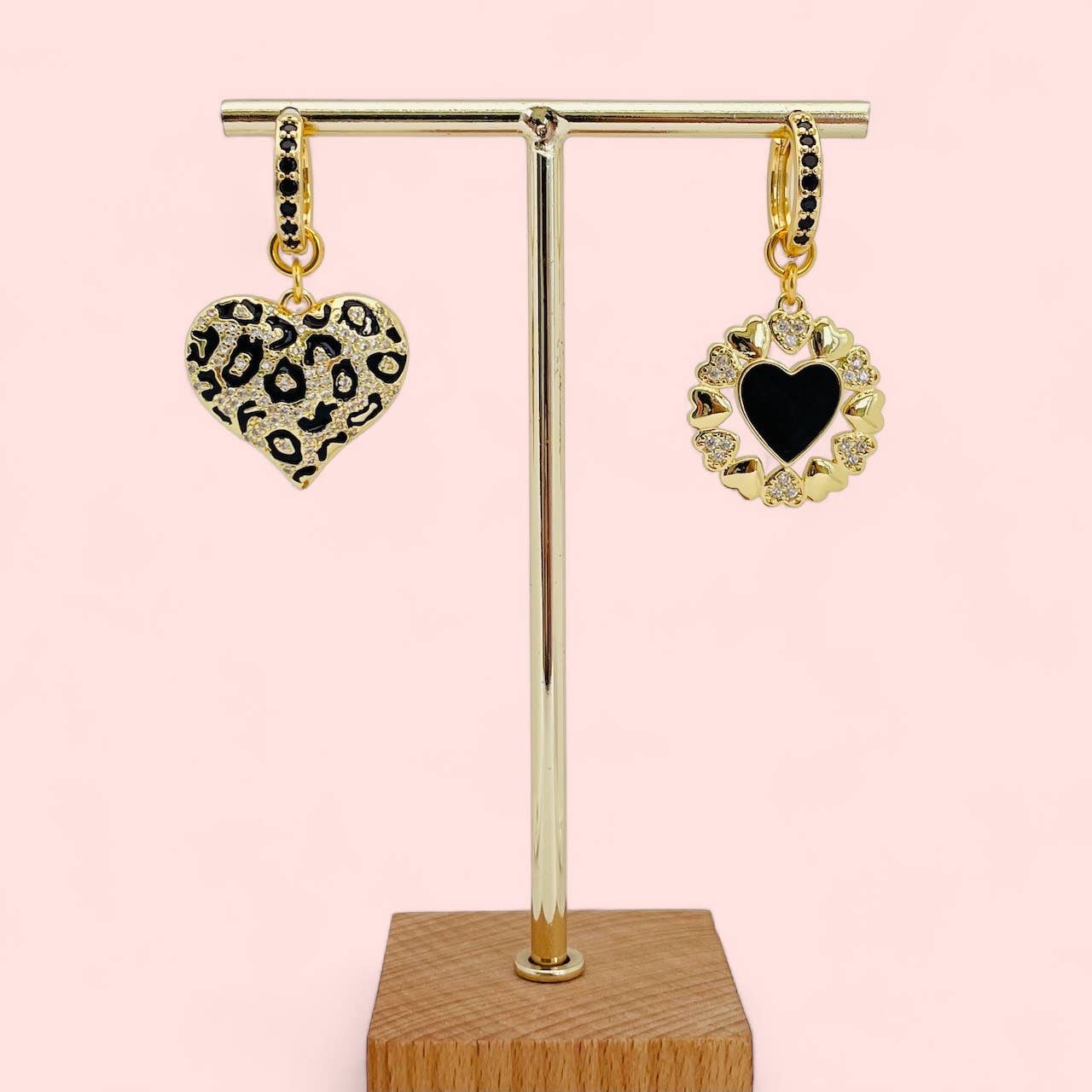 Pendientes de aro Safari Love