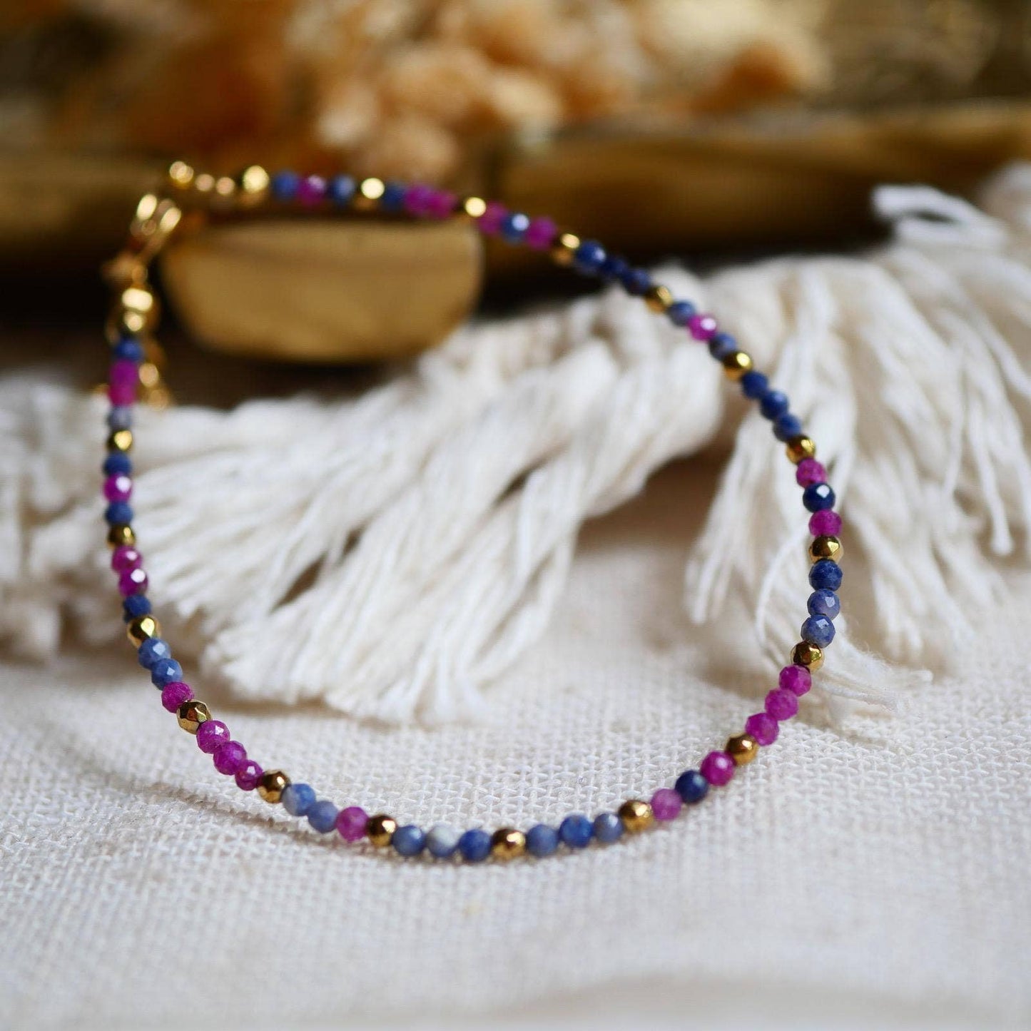 PULSERA JOE RUBIS SAPHIR INDIO