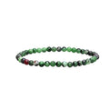 Pulsera de Rubí Zoisita 4mm