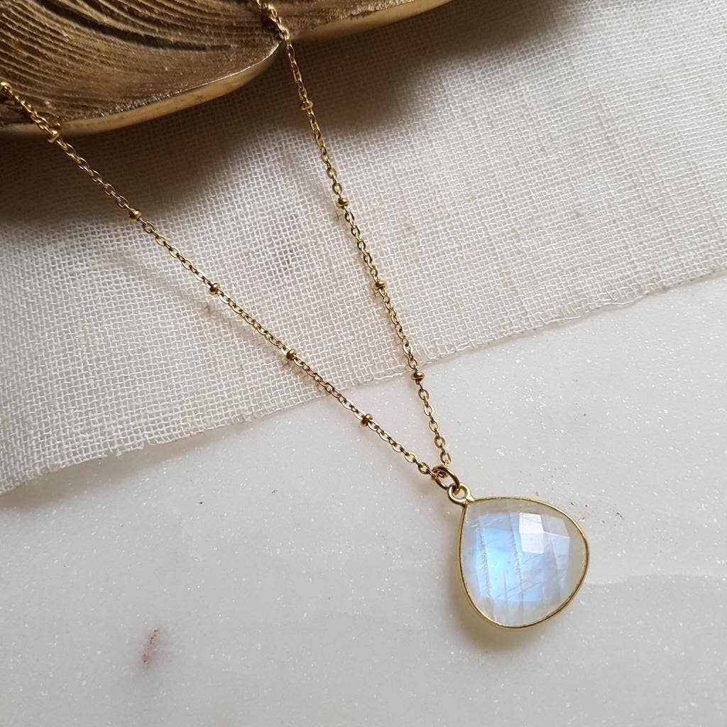 COLLIER JUSTINE - elección de piedra natural