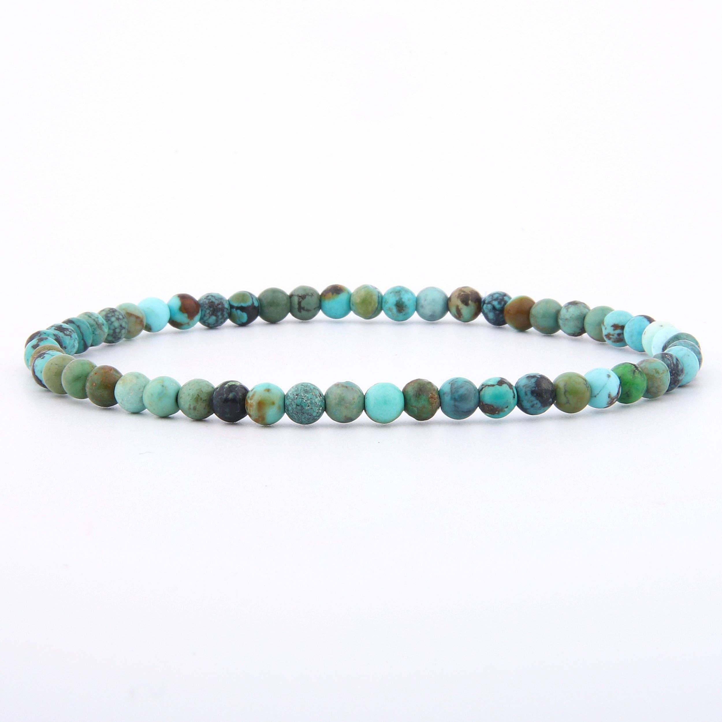 Pulsera turquesa 4 mm