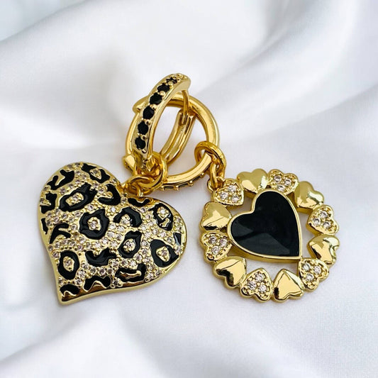 Pendientes de aro Safari Love
