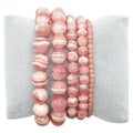 Pulsera de cuentas de Rodocrosita