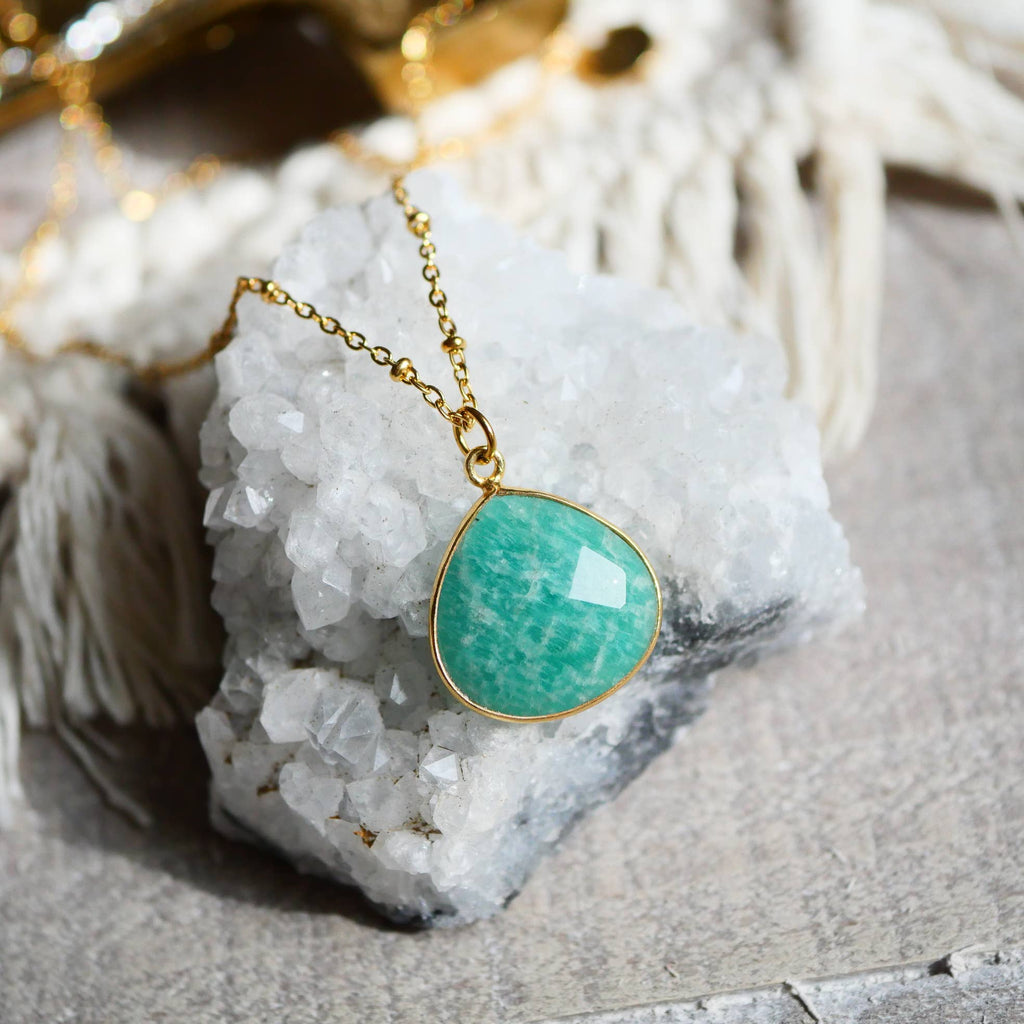 COLLIER JUSTINE - elección de piedra natural