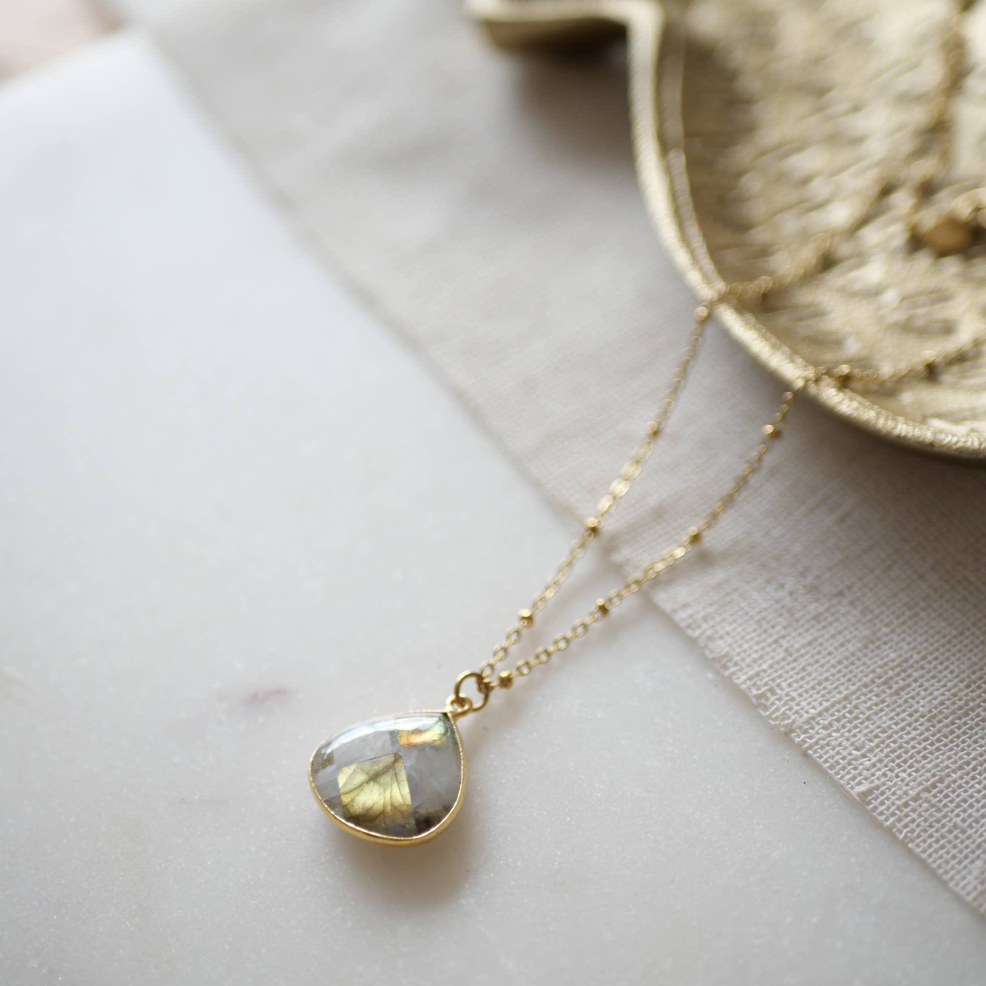 COLLIER JUSTINE - elección de piedra natural