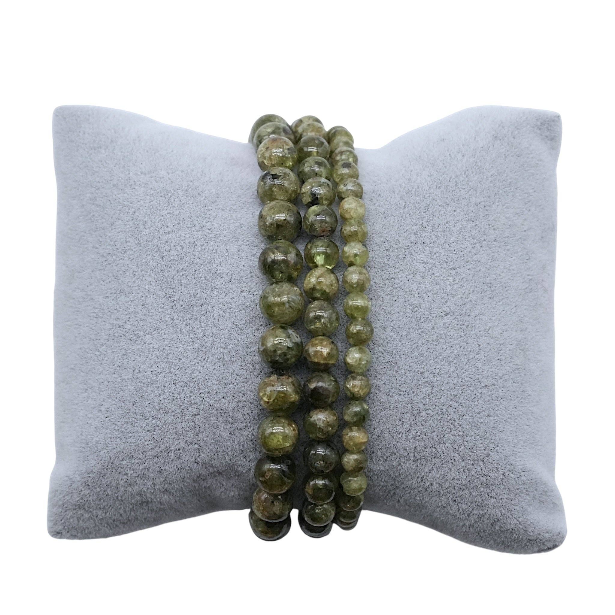 Pulsera de Peridoto Natural – Prosperidad y Energía Positiva