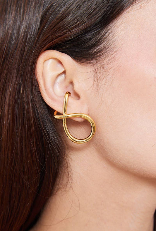Pendientes de acero inoxidable