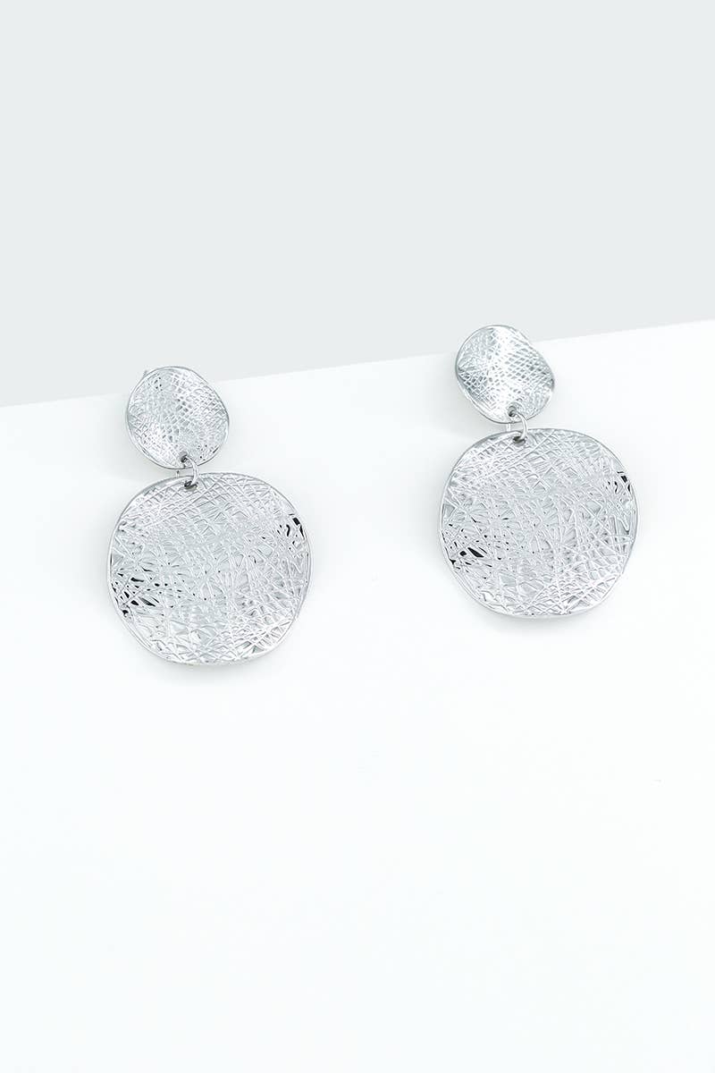 Pendientes de acero inoxidable