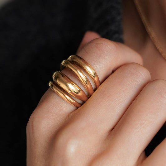 Anillo multihileras de mujer