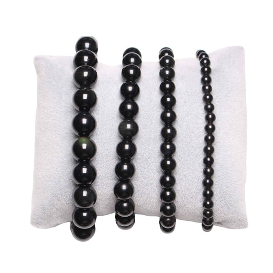 PULSERA DE OBSIDIANA OJO CELESTIAL