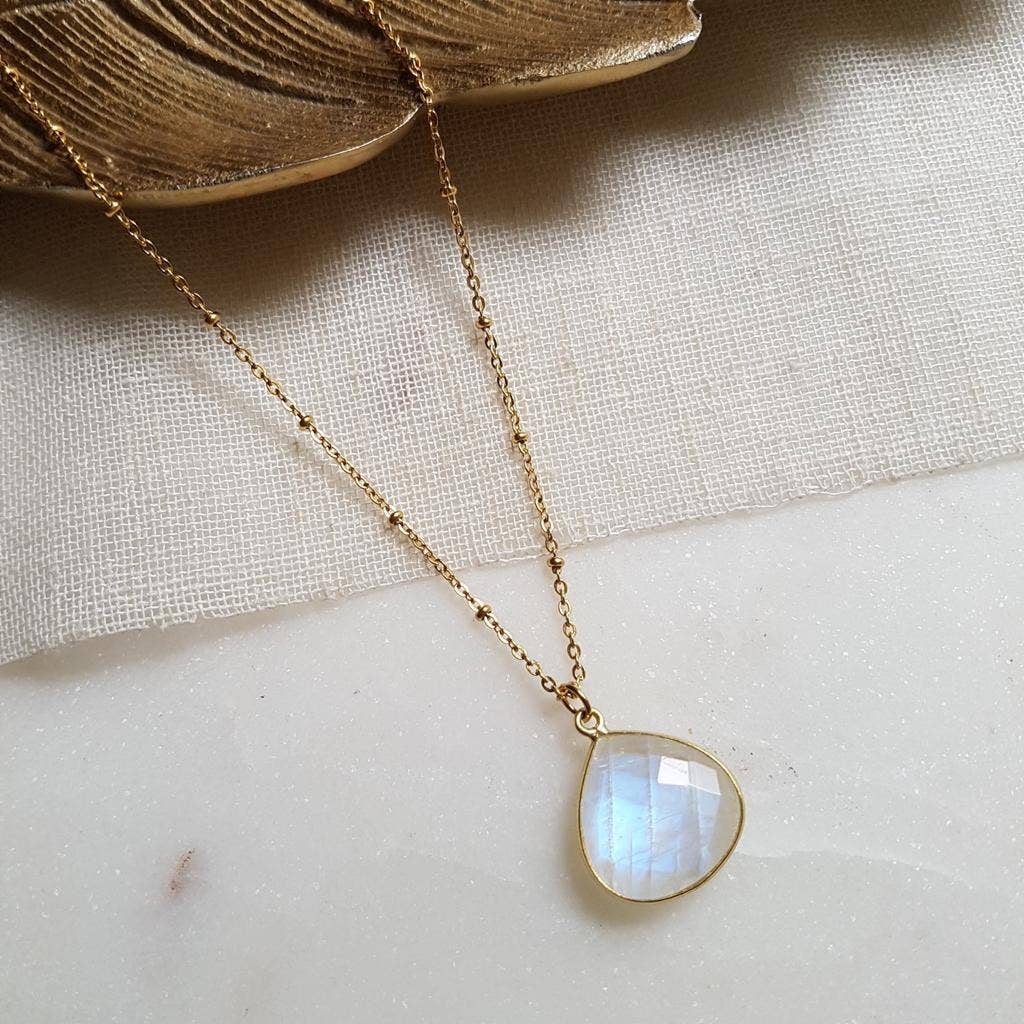 COLLIER JUSTINE - elección de piedra natural