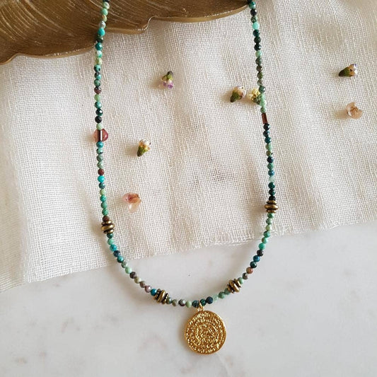 COLLIER ASTREE TURQUESA