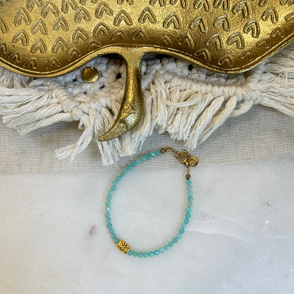 PULSERA LISEA AMAZONITA