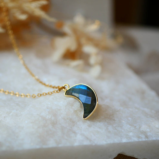 COLLAR MOON TANDAVA LABRADORIT