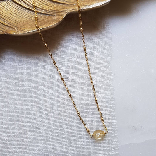 Collar billie Citrine