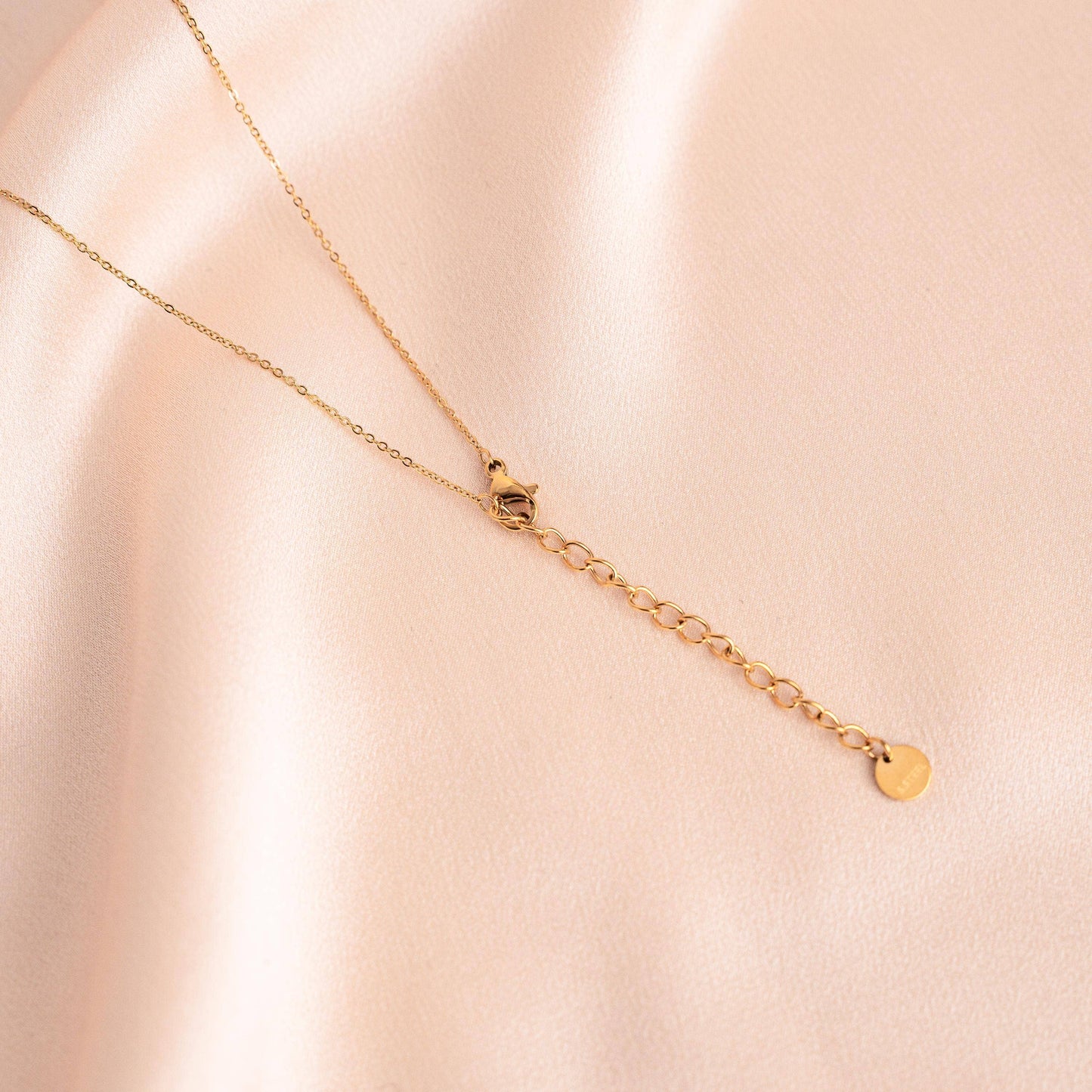 Collar de Amatista Natural para Mujer en Acero Inoxidable