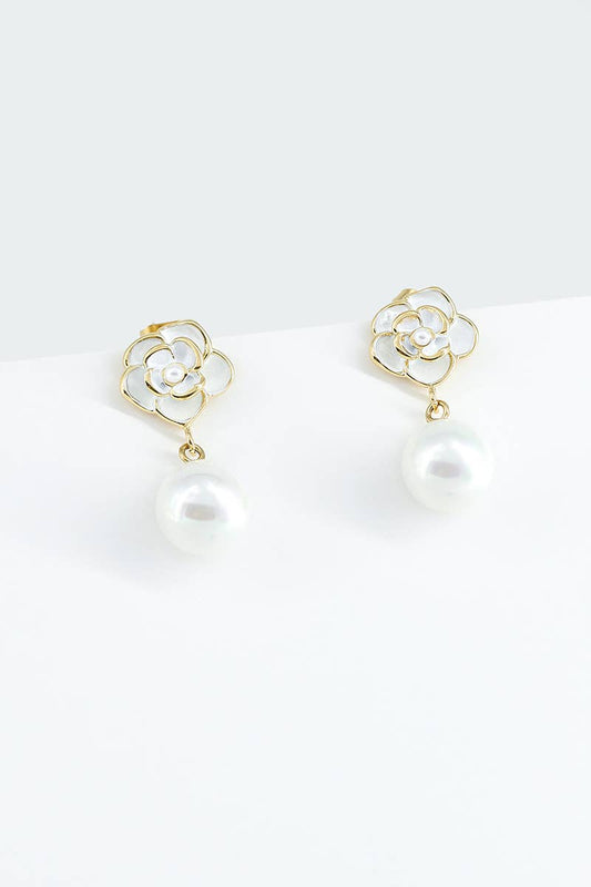 Pendientes de acero inoxidable 124AQ284